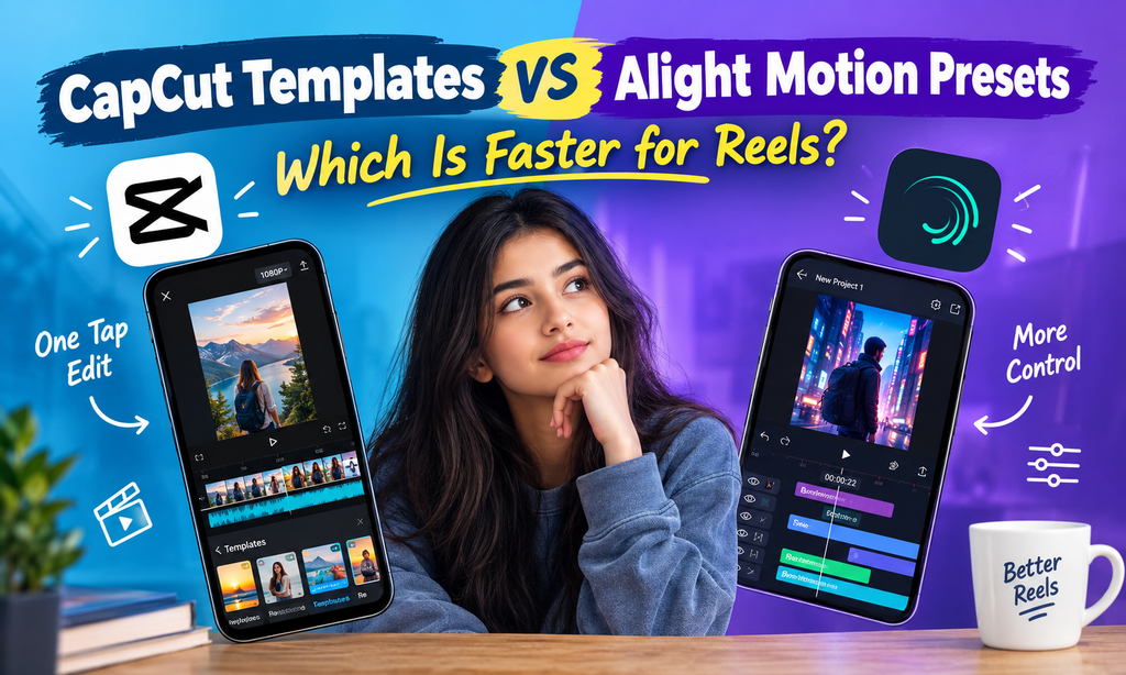 CapCut Templates vs Alight Motion Presets: Which Is Faster for Reels? 2 image 1