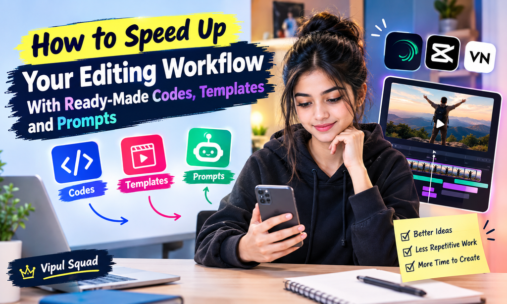 How to Speed Up Your Editing Workflow With Ready-Made Codes, Templates and Prompts 2 image 2